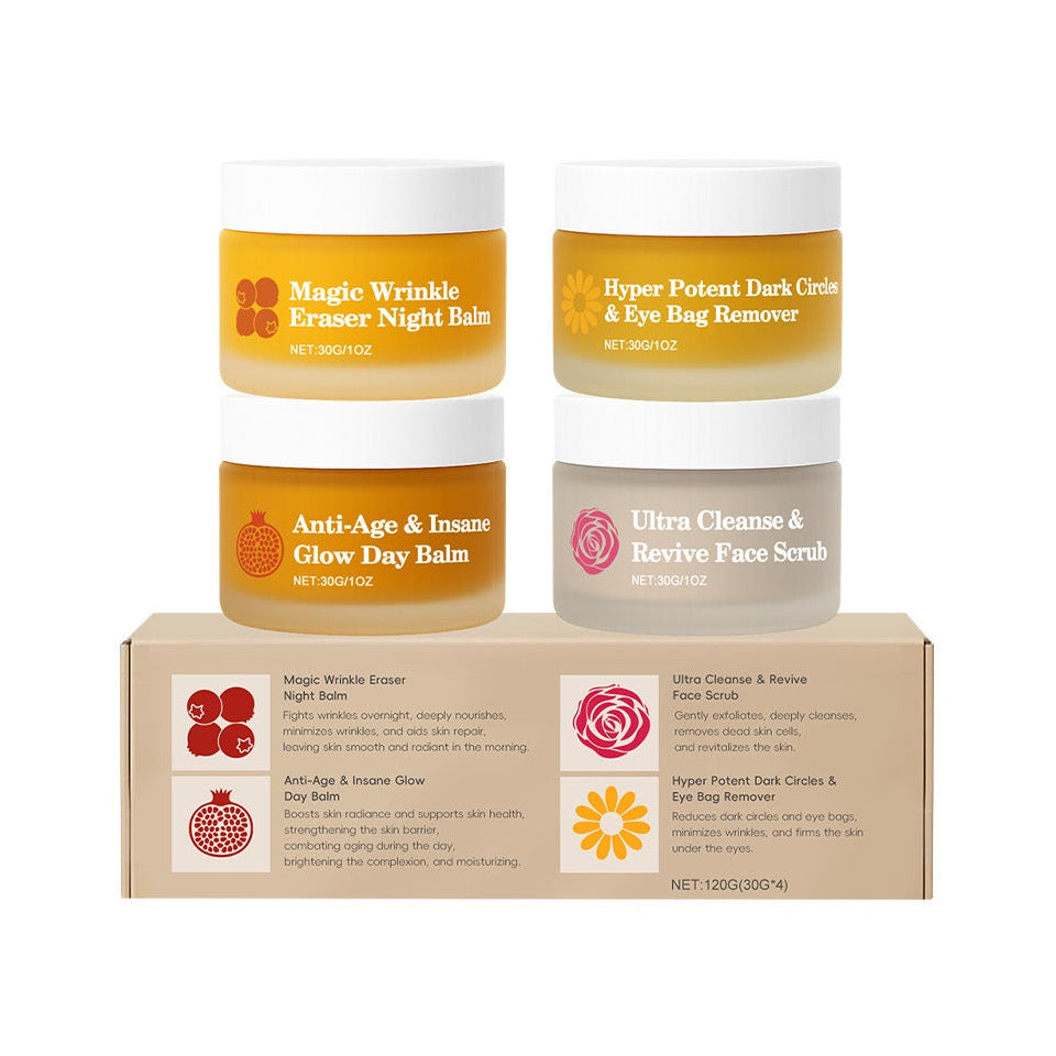 4-Step Day & Night Skincare Ritual Set